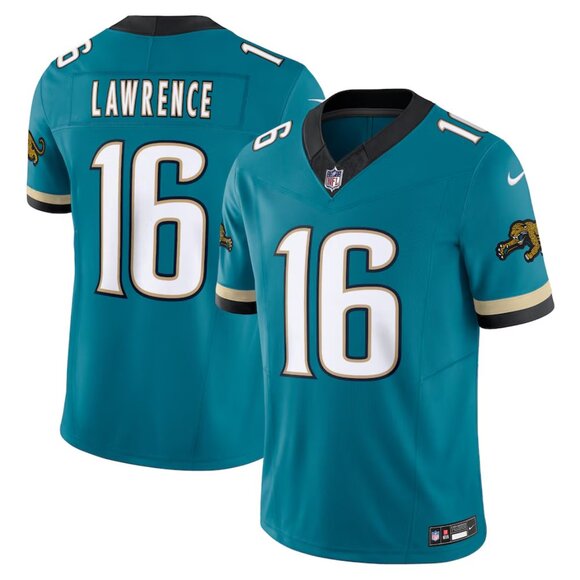 Mens Youths Kids Womens 16 Trevor Lawrence Jersey TealProwler Throwback Limite
